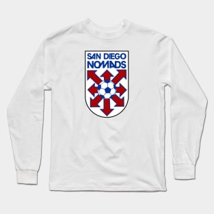 Defunct San Diego Nomads Soccer 1986 Long Sleeve T-Shirt